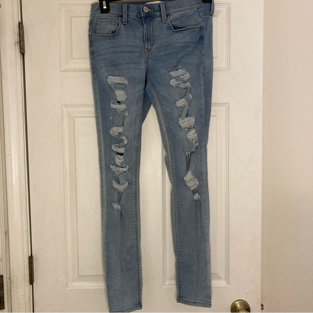 MUDD distressed jeans FLX stretch size 9/29